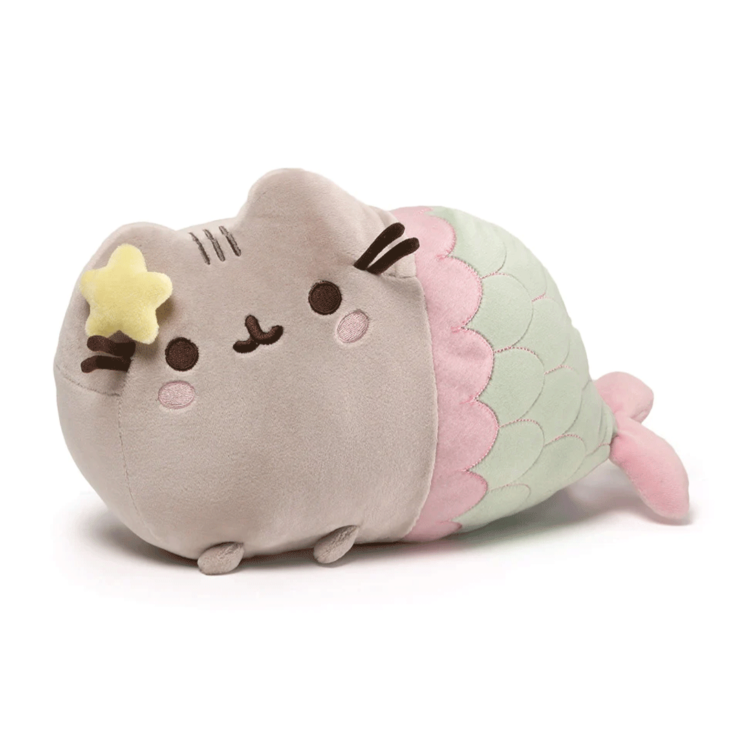 GUND Pusheen Mermaid 12" Plush Toy