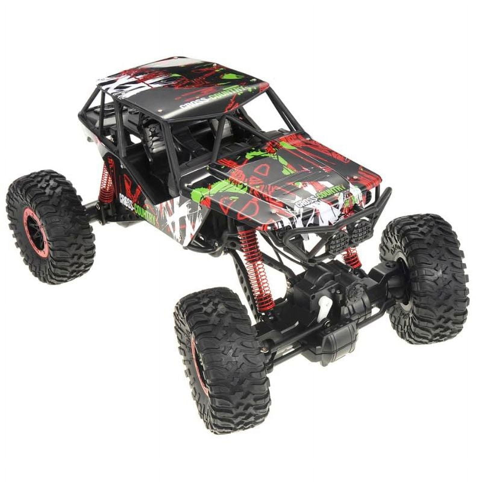 1:10 RC 2.4G 4WD Rally Rock Crawler Car (Red)
