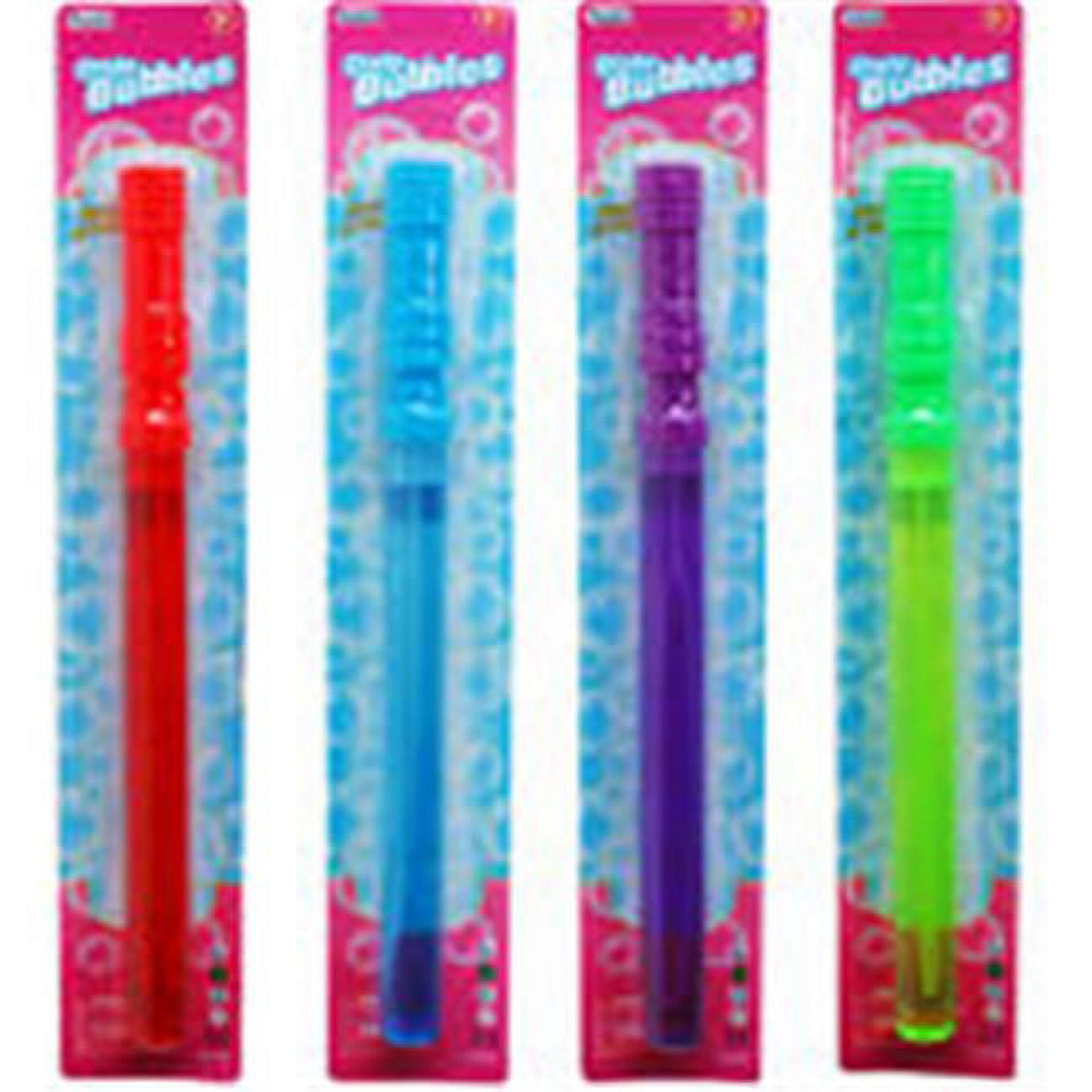 14.5in. Assorted Color Bubble Stick Case of 48