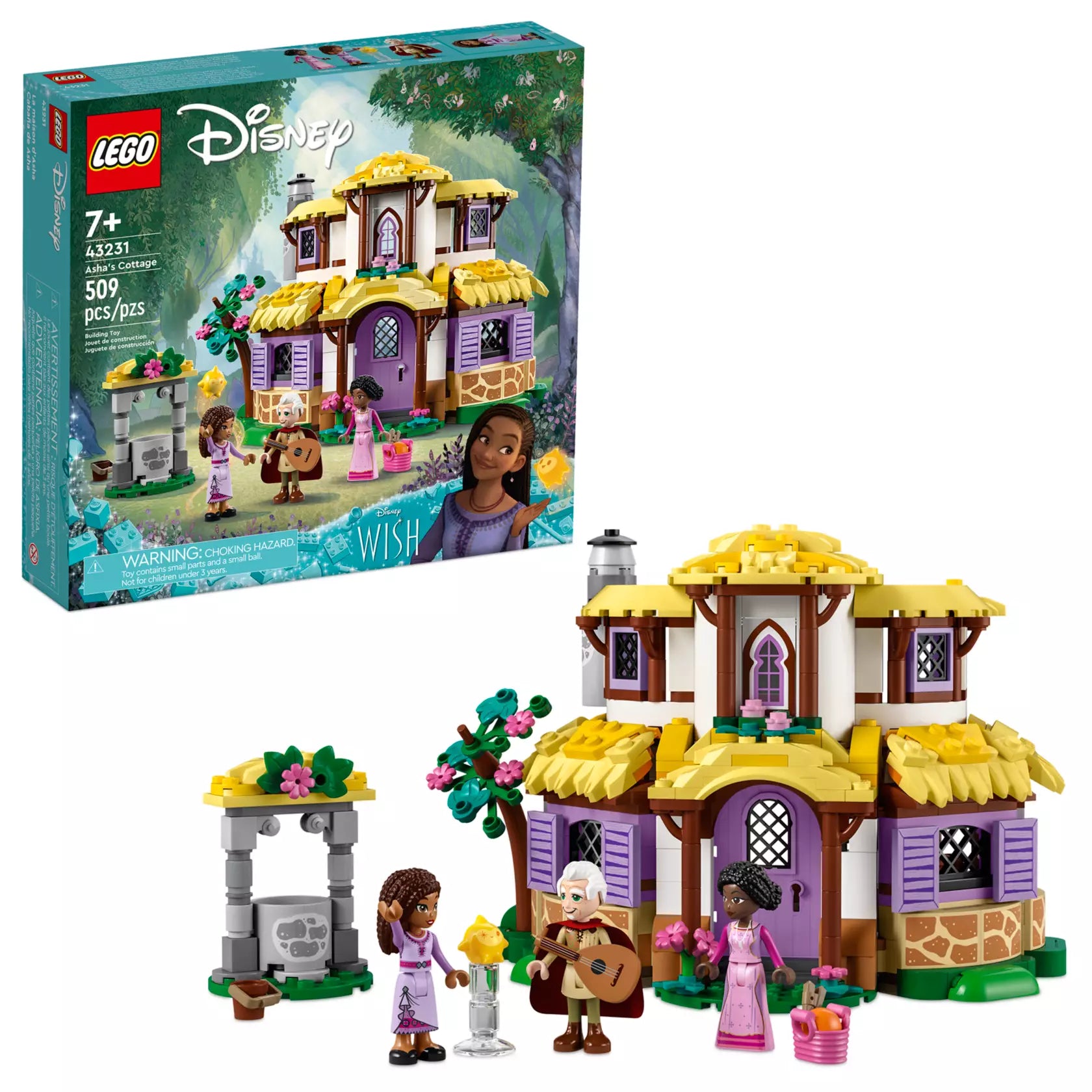 LEGO Disney Wish Asha's Cottage Building Set (43231)