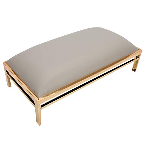 Luxury Nail Arm Rest Manicure Table, Nail Art Hand Rest Stand with Sponge Pillow Soft Pad, Manicure Table Station for Nail Technician Accessories Tools