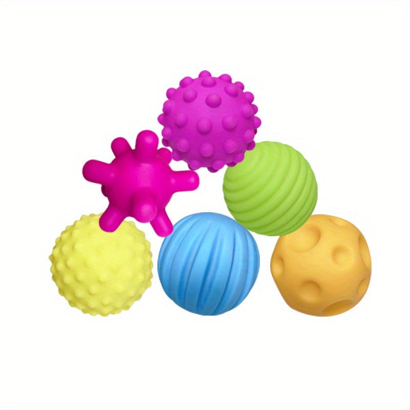 Sensory Toys Massage Ball Set - A Fun and Colorful Way to Soothe Your Baby!