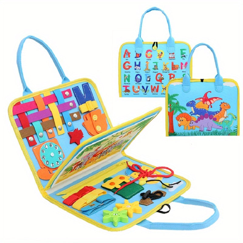 Boost Your Toddler's Development with this Montessori-Inspired Sensory Activity Board!