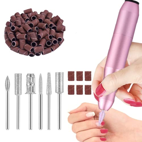 Electric Nail Drill Kit, Electrical Nail File Machine with Acrylic Nail Kit Set Design for Home Salon Use