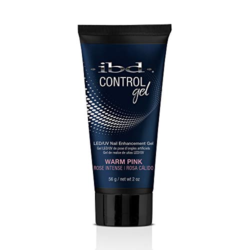 IBD Pro-Hybrid Nail Control Gel, Warm Pink Color, LED/UV Nail Enhancement Gel