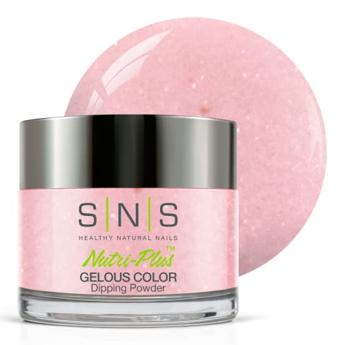 SNS Nail Dip Powder, Gelous Color Dipping Powder - Love Letter Pink (Pink/Pastel, Cream) - Long-Lasting Dip Nail Color Dip Nail Color Lasts 14 Days - Low Odor & No UV Lamp Needed - 1.5 Oz