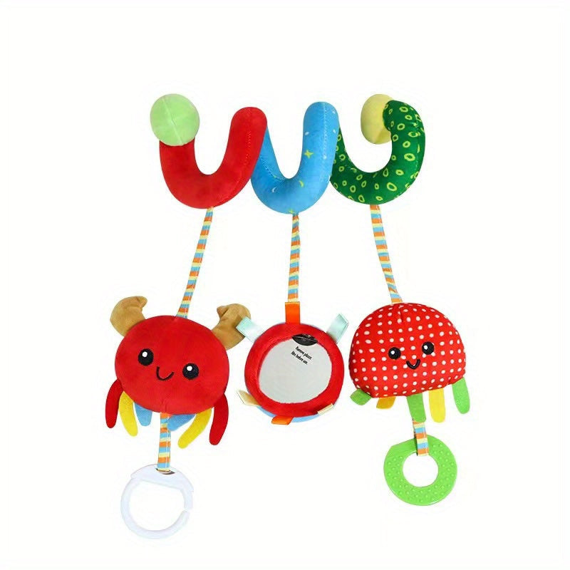 New Multifunctional Animal Crib Wrapping Plush Toys - Comfort Bed for Newborn Babies 0-3 Years Old!