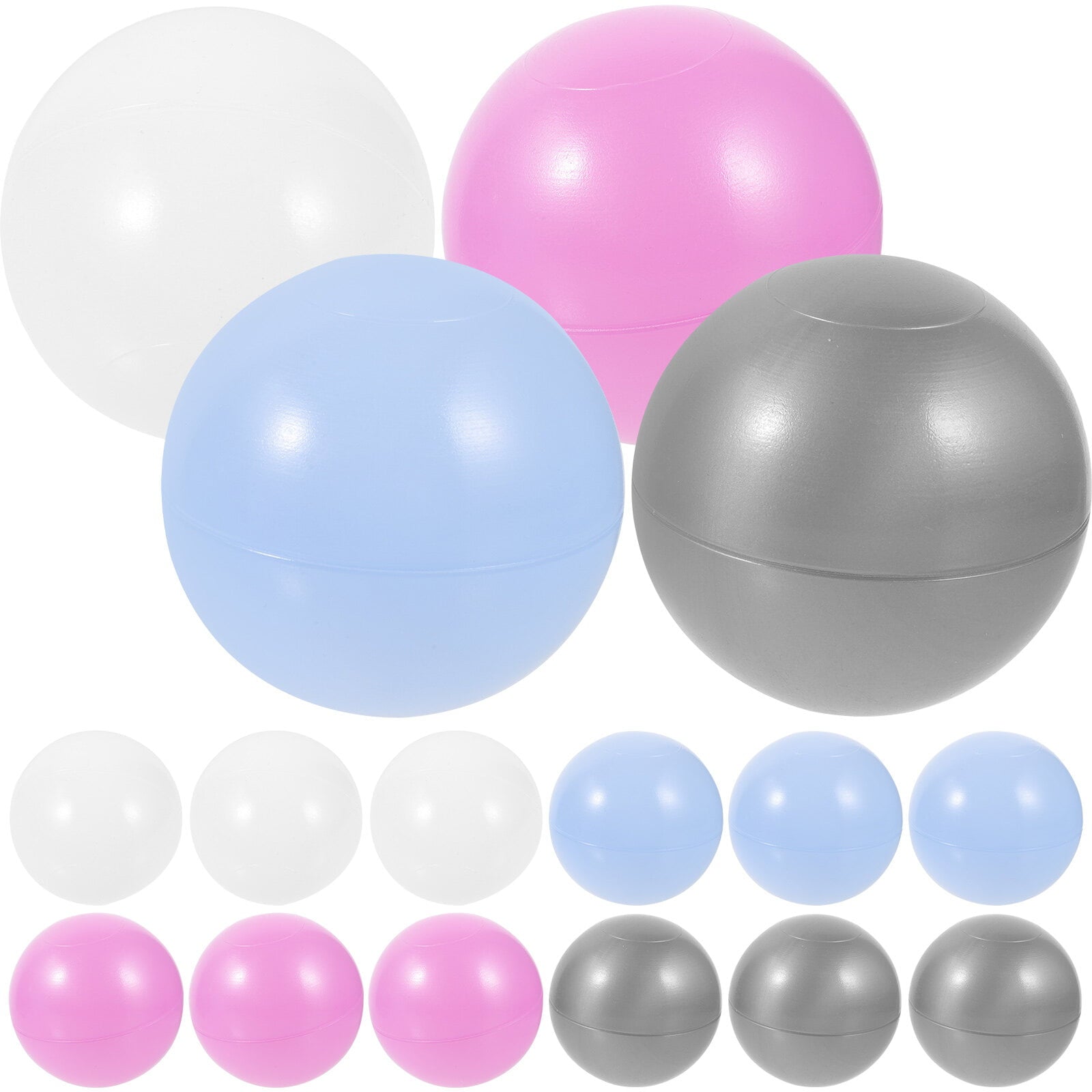 50Pcs Creative Round Shaped Ocean Balls Crush Proof Balls Children Pits Balls