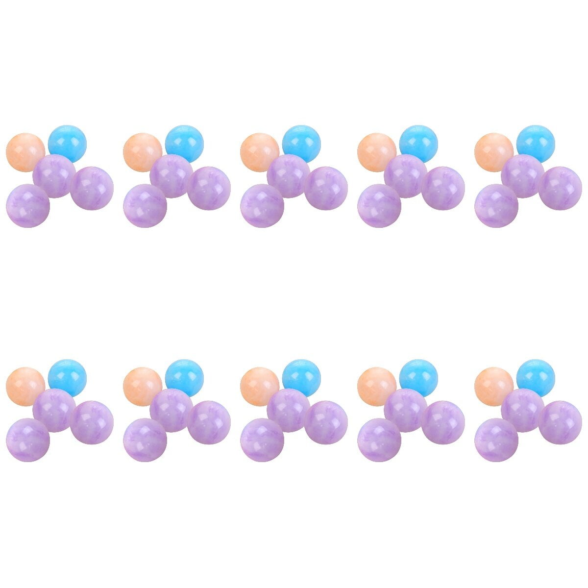 50Pcs Small Bouncy Balls in Bulk 8.58 Inch Rubber High Bouncing Balls for Kids, Bouncy Balls for Birthday Party Favors Gift Game