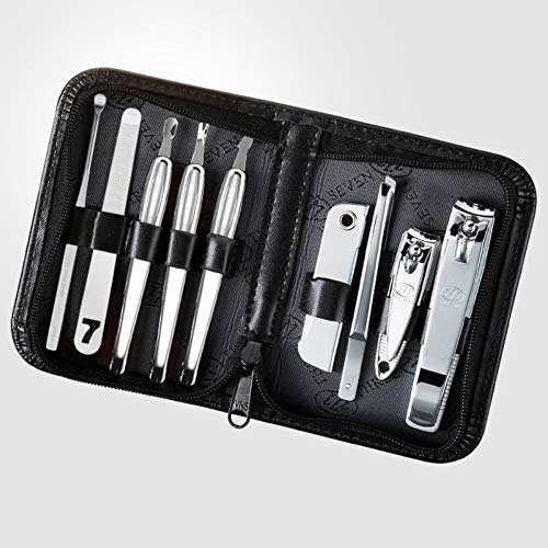 Korean Nail Clippers! World No. 1. Three Seven (777) Travel Manicure Grooming Kit Nail Clipper Set Made in Korea, Since 1975. (805BC)