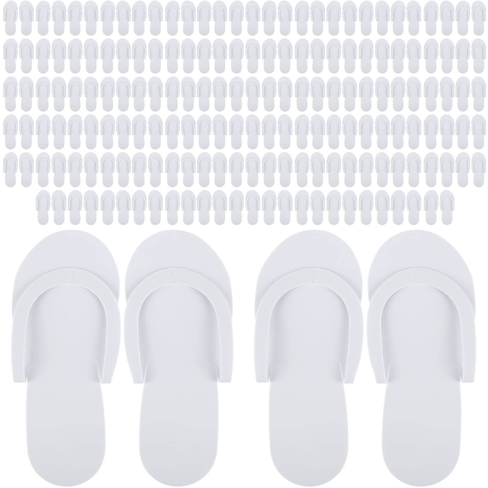 90 Pairs Disposable Pedicure Slippers Foam Disposable Flip Flops Kit Spa Pedicure Sandals for Guests Women Men Girls Foot Nail Salon Party Supplies Wedding Shower Favors