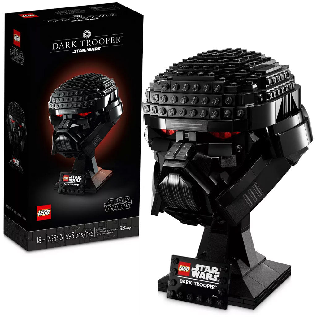 LEGO Star Wars Dark Trooper Helmet Building Set (75343)