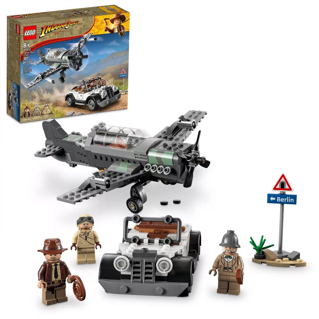 LEGO Indiana Jones Fighter Plane Chase Building Set (77012)