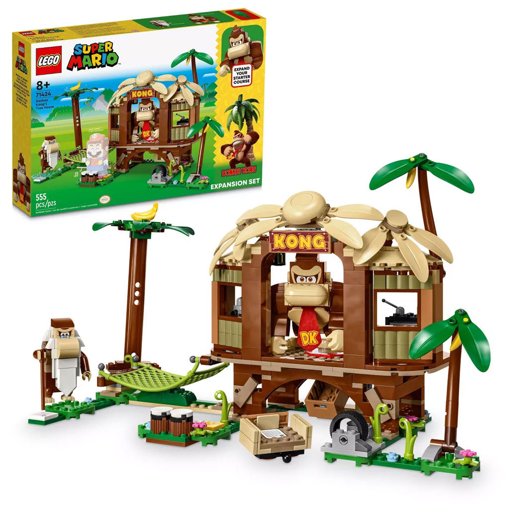 LEGO Nintendo Super Mario Donkey Kong's Tree House Expansion Building Set (71424)