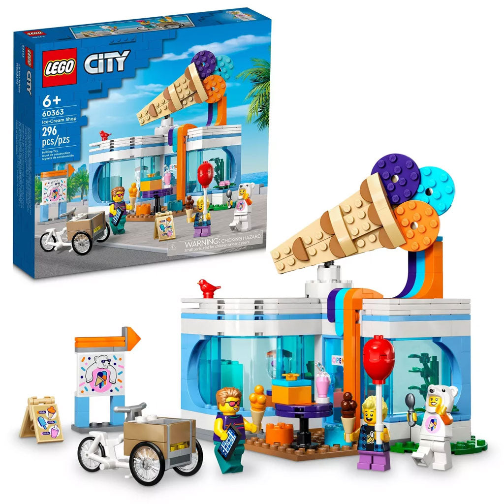 LEGO City Ice-Cream Shop Building Set (60363)