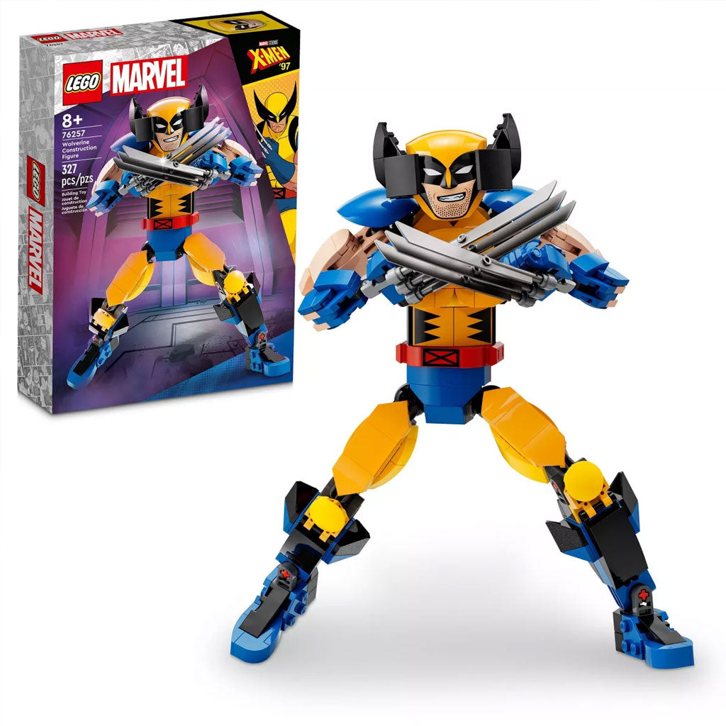 LEGO Marvel X-Men Wolverine Construction Figure Building Set (76257)