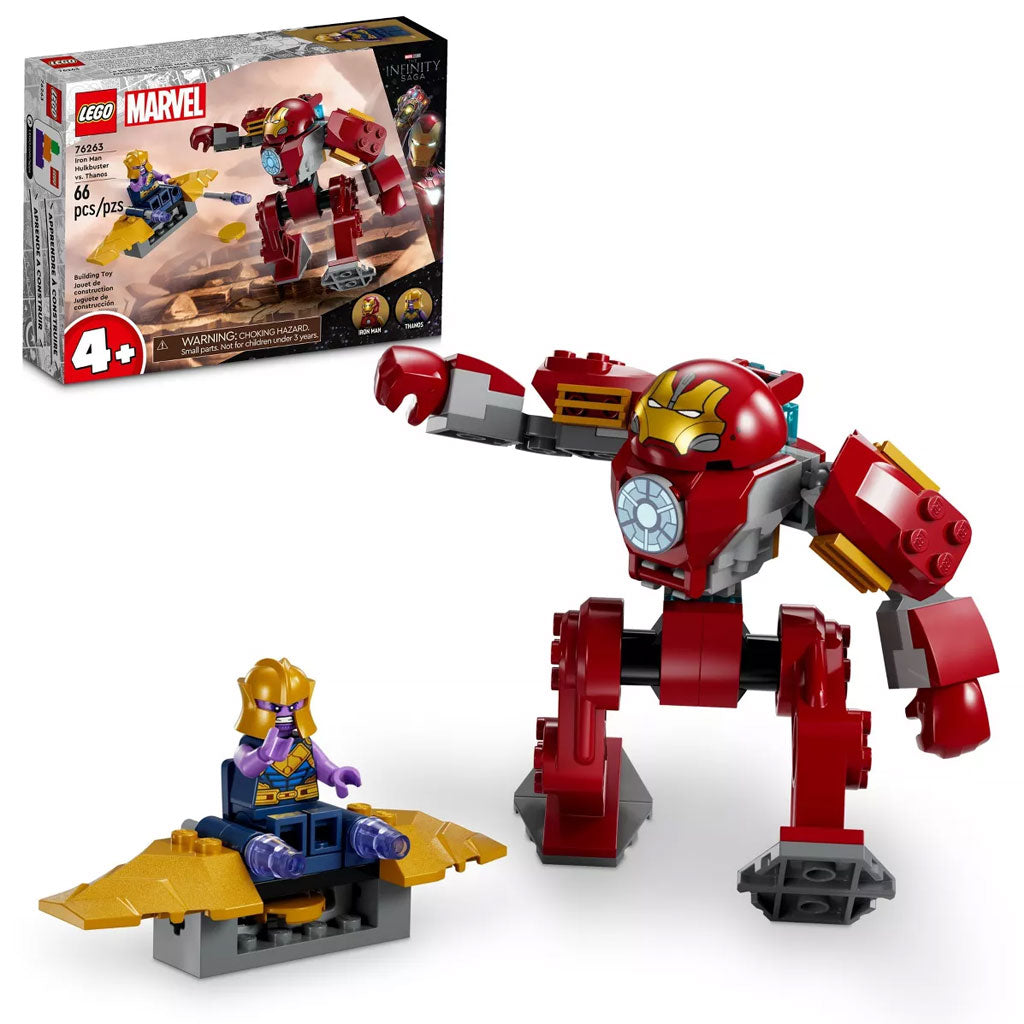 LEGO Marvel Iron Man Hulkbuster vs. Thanos Building Set (76263)