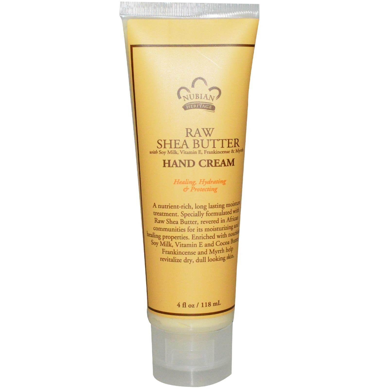 Nubian Heritage: Raw Shea Butter Hand Cream, 4 oz (3 pack)