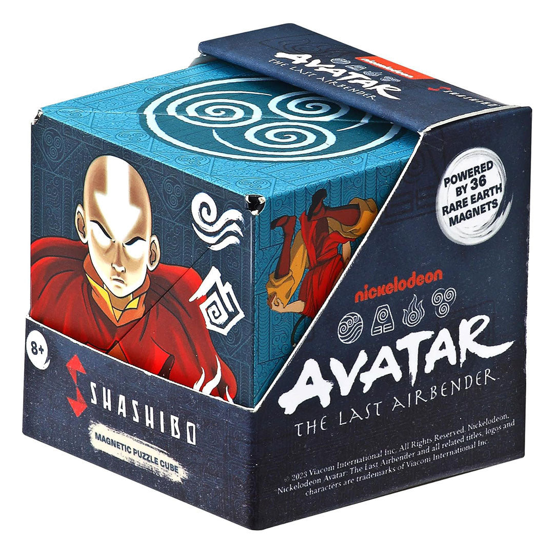 SHASHIBO Shape Shifting Fidget Cube - Nickelodeon Avatar Series - Air - Front