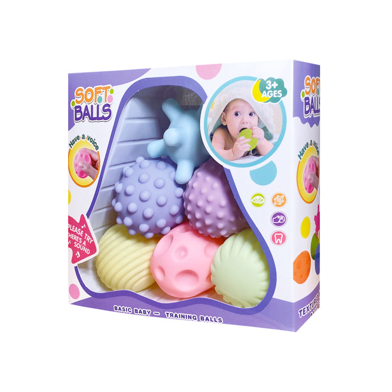 Sensory Toys Massage Ball Set - A Fun and Colorful Way to Soothe Your Baby!