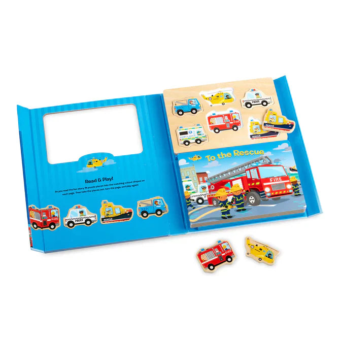 Book & Puzzle Play Set