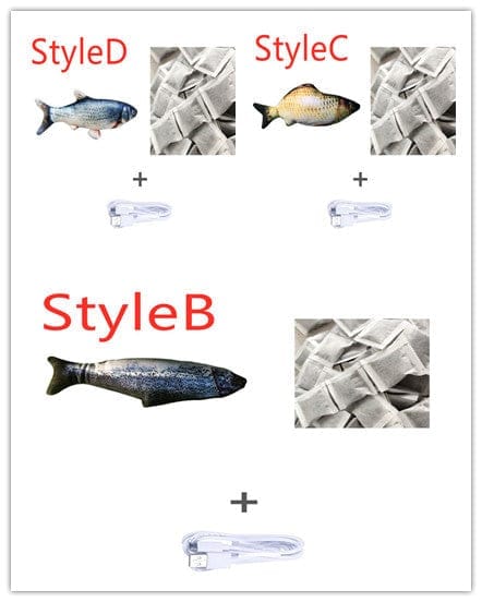 Electric Jumping Fish Simulation Electric Fish Toy