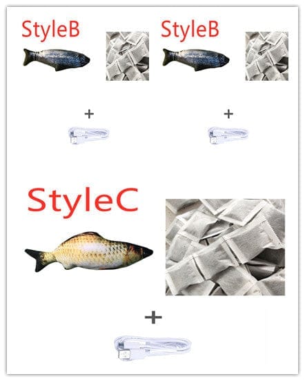 Electric Jumping Fish Simulation Electric Fish Toy