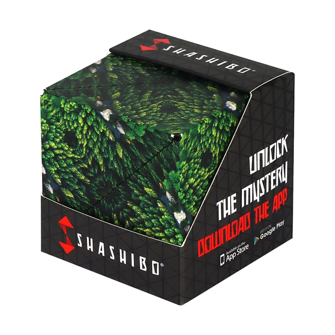 SHASHIBO Shape Shifting Fidget Cube - Wild Series - Forest
