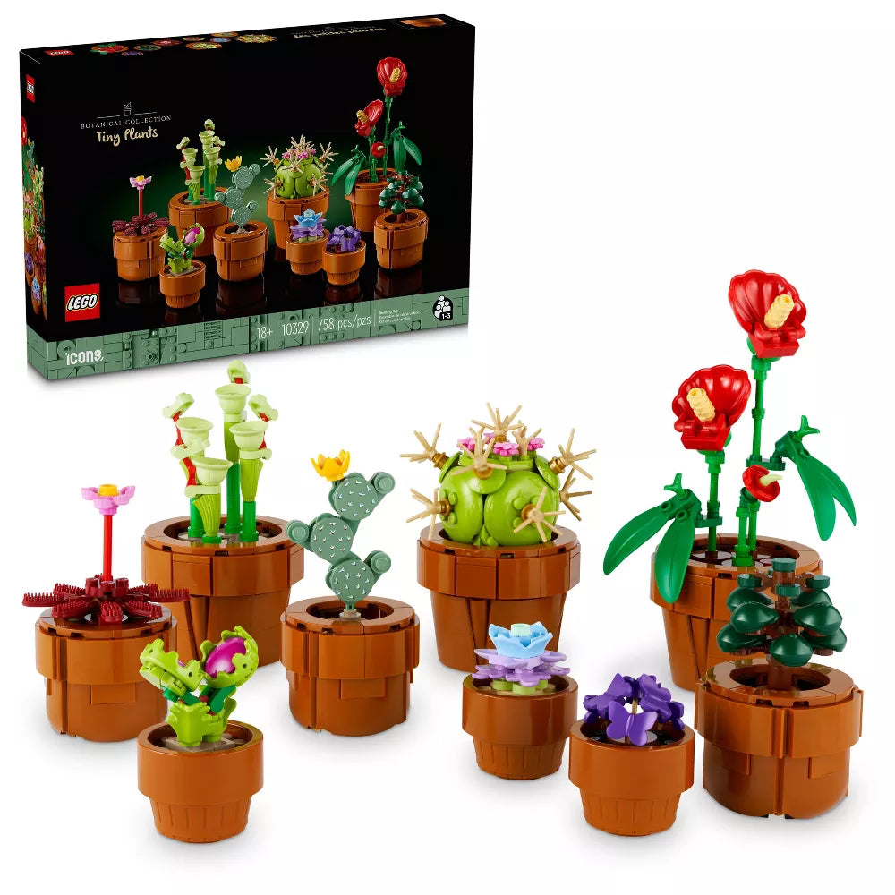 LEGO Icons Tiny Plants Building Set (10329)