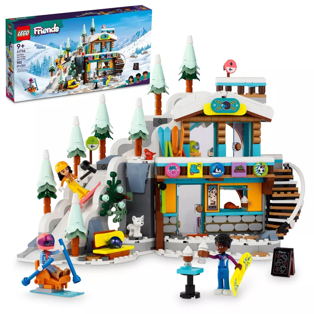 LEGO Friends Holiday Ski Slope and Cafe Building Set (41756)