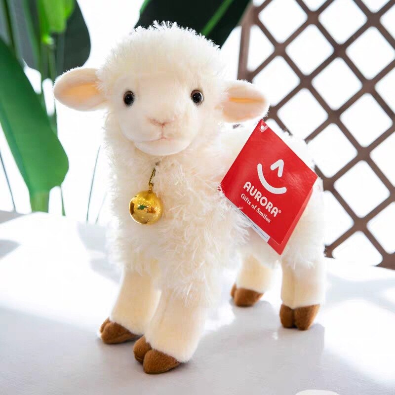 White Sheep Doll Toys Plush Lamb Simulation Pet Gift