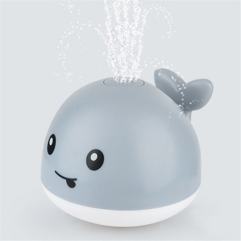 Baby Light Up Bath Tub Toys Whale Water Sprinkler Pool Toys