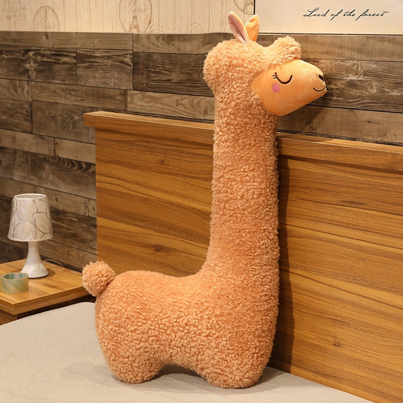 130cm Big Size Alpaca Plush Toys Stuffed Soft Animal