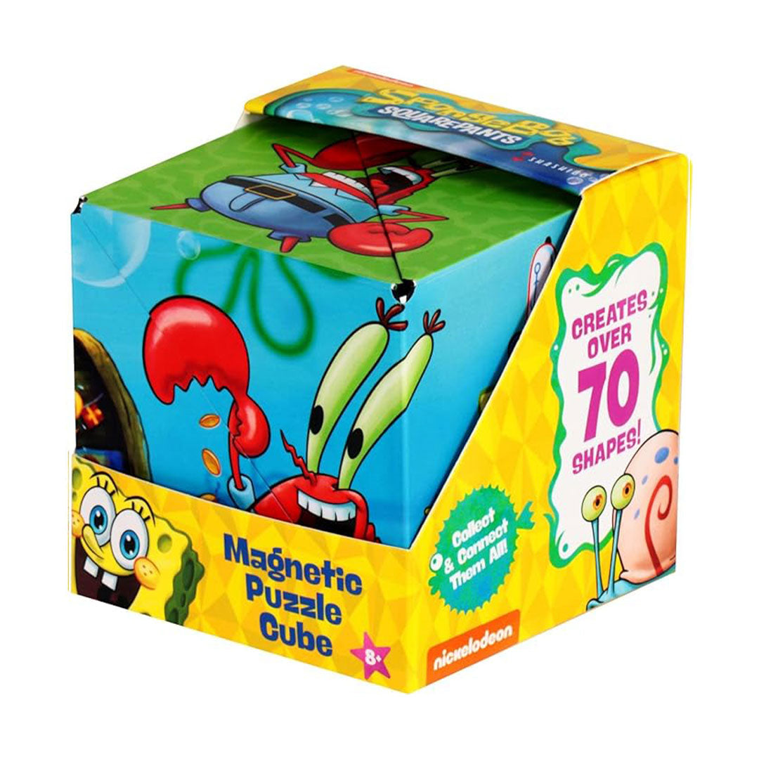 SHASHIBO Shape Shifting Fidget Cube - Nickelodeon Spongebob Squarepants Series - Krusty Krab