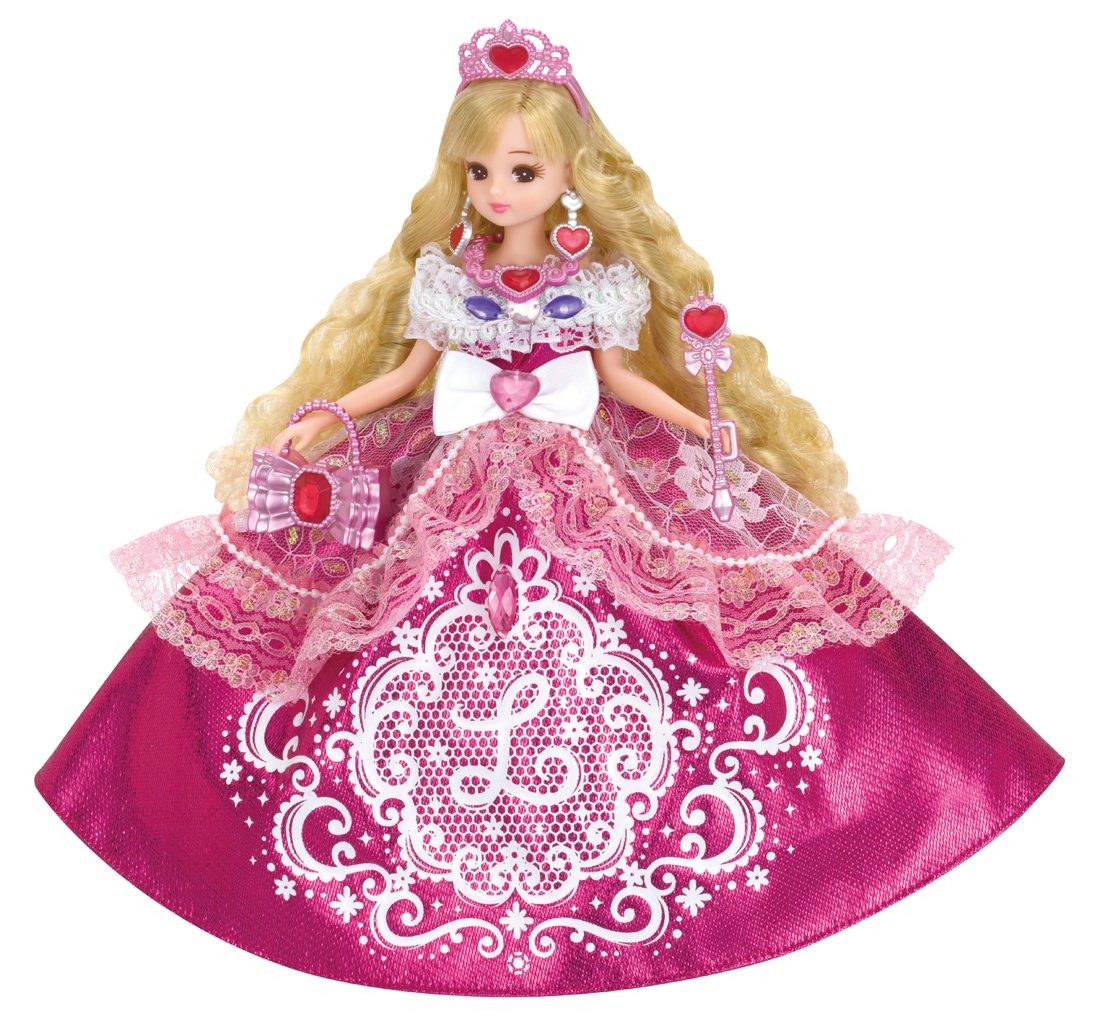 TAKARA TOMY Licca Doll Dreaming Princess Pink Glitter Licca 888154