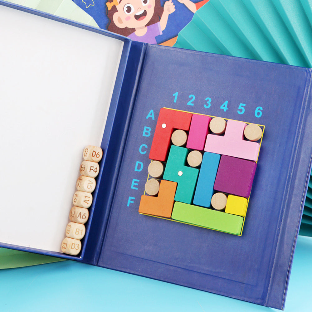 Wooden Cube Game Educational Toys