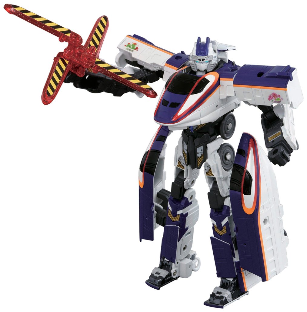 Takara Tomy Pla-Rail DxS04 Shinkansen Transformation Robot Shinkarion E3 Tsubasa (964322) Gundam Toy