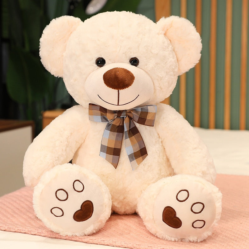 Cute Classic Teddy Bear Plush Toys Kawaii Bow Tie Bear