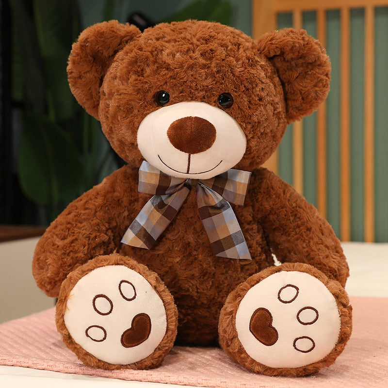 Cute Classic Teddy Bear Plush Toys Kawaii Bow Tie Bear