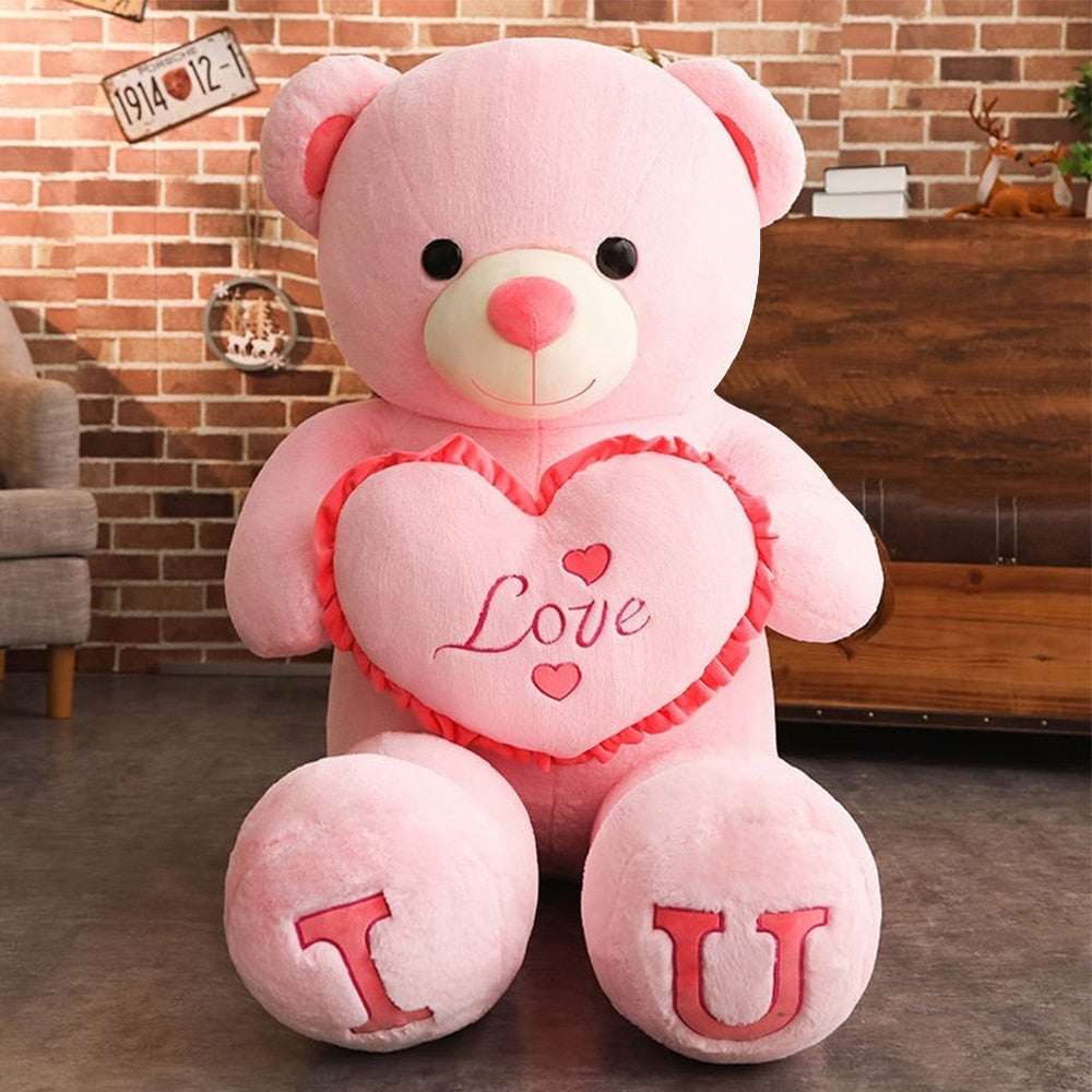 Teddy Bear Plush Toy Lovely Huge Stuffed Soft Bear Doll