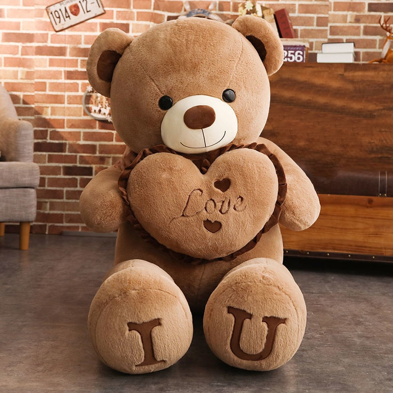 Teddy Bear Plush Toy Lovely Huge Stuffed Soft Bear Doll