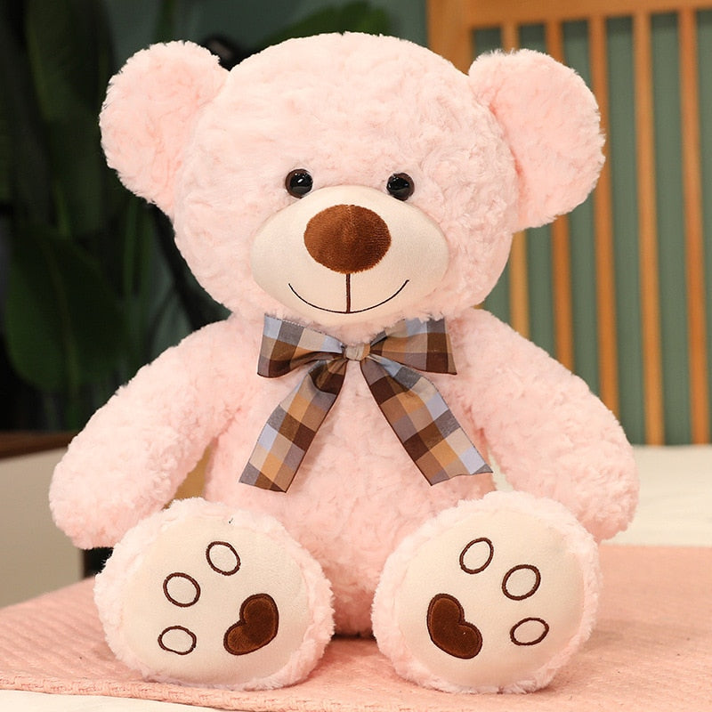 Cute Classic Teddy Bear Plush Toys Kawaii Bow Tie Bear