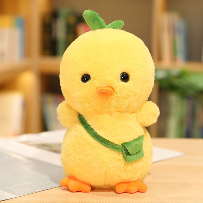 Creative Small Yellow Chicken Stuffed Animal Plush Toy