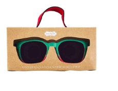 Toddler Boy Sunglasses & Strap Set