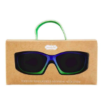 Toddler Boy Sunglasses & Strap Set
