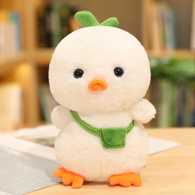 Creative Small Yellow Chicken Stuffed Animal Plush Toy