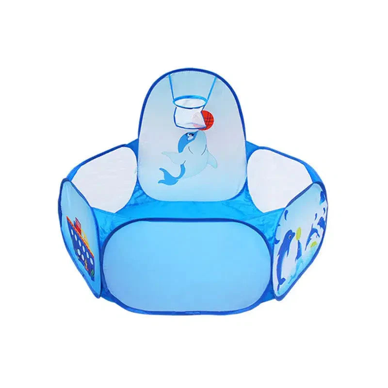1.2M Ball Pool with Basket Children Toy Indoor Playpen Tent-toys-Bennys Beauty World