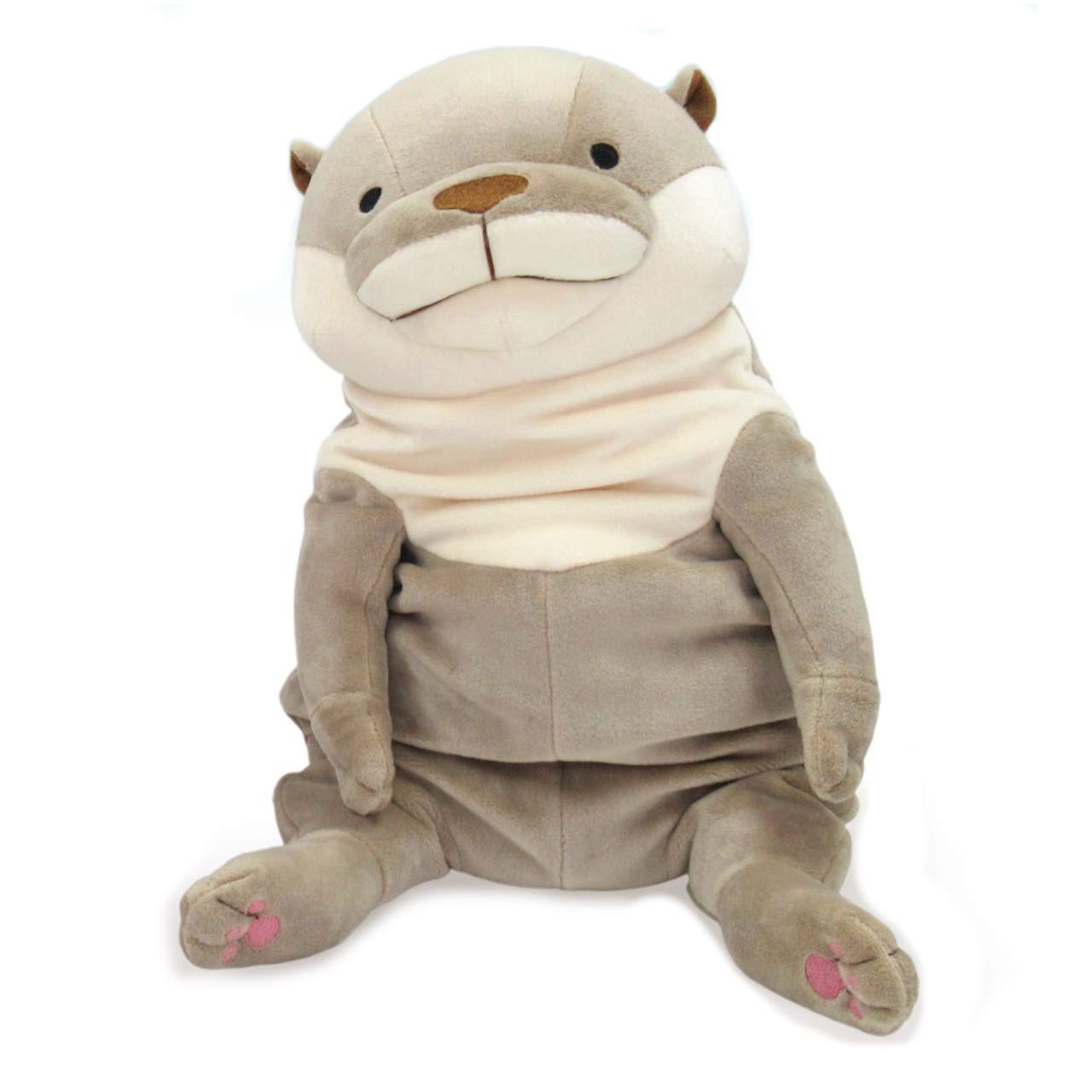 Shinada Global Mochi Otter Gray (L) 22x22x30cm MOKW-0350G