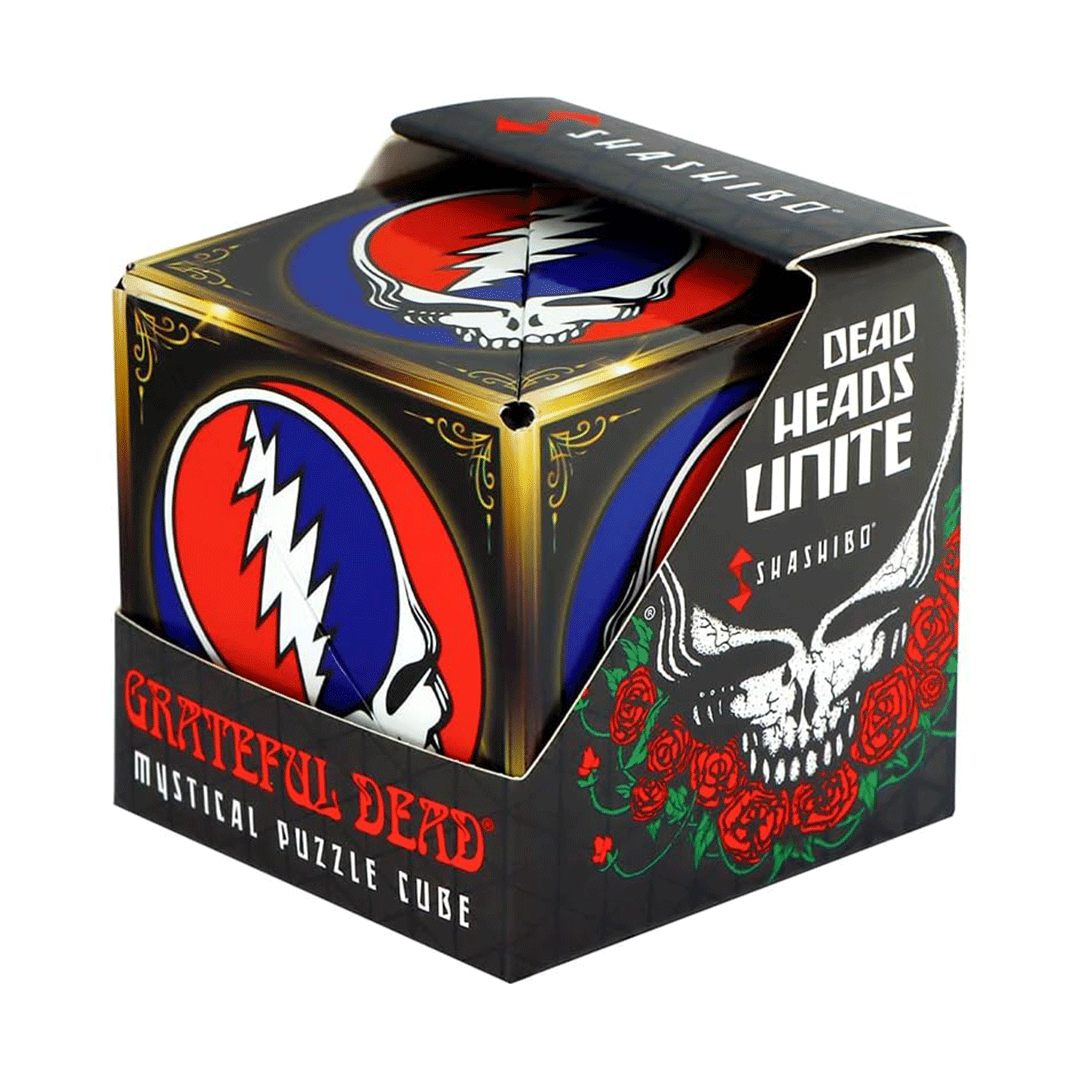 SHASHIBO Shape Shifting Fidget Cube - Grateful Dead Series - Steal Your Face