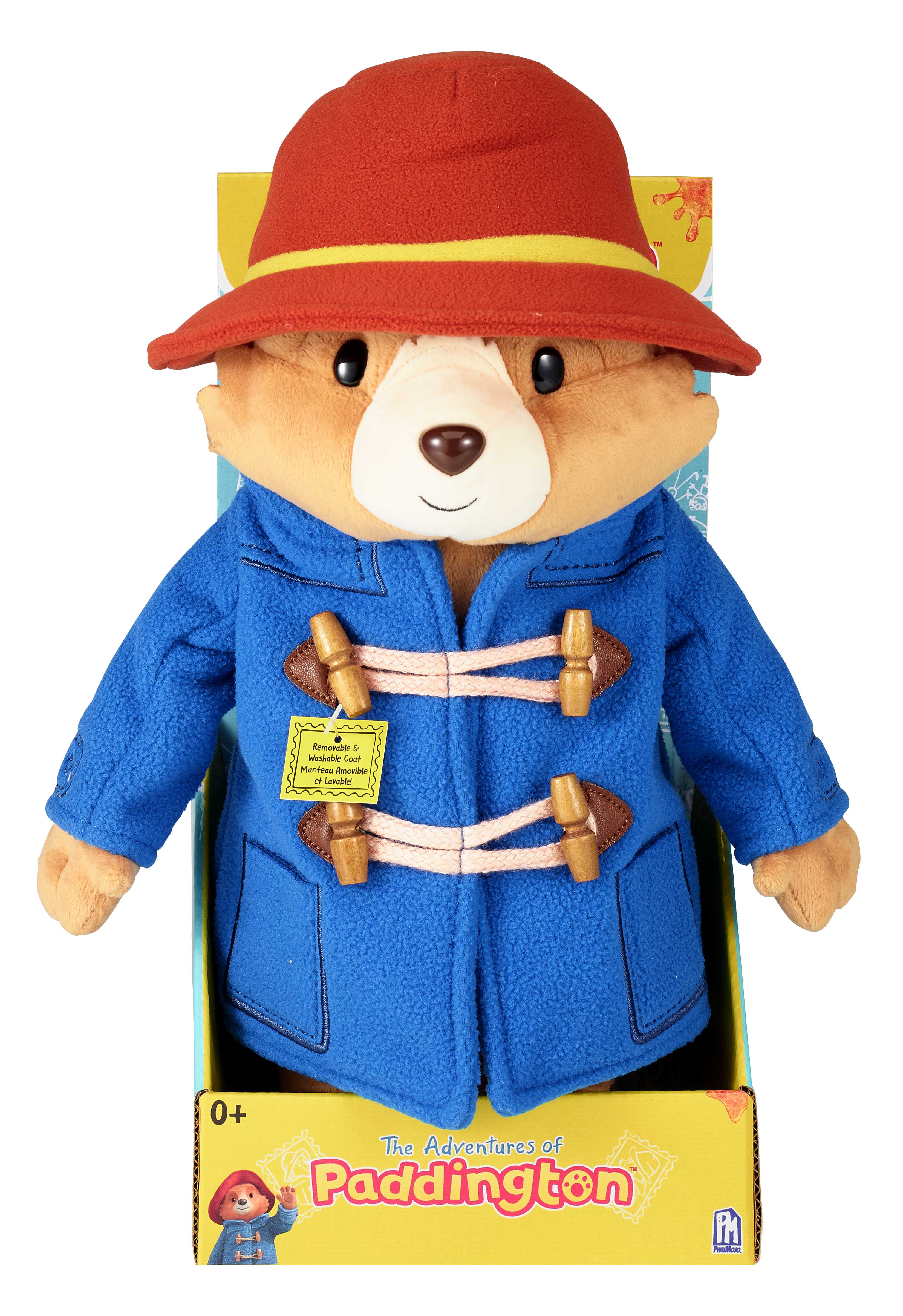 PADDINGTON - Paddington Deluxe Plush with Removable and Washable Coat (14" Tall)